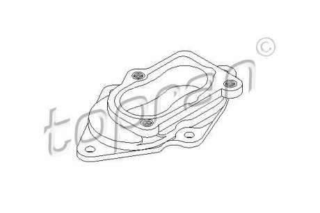 Фланец, карбюратор TOPRAN / HANS PRIES 100226