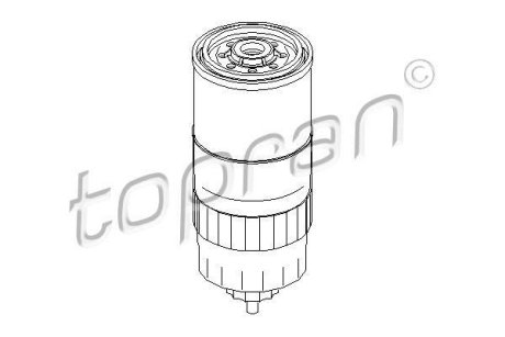 Топливный фильтр TOPRAN / HANS PRIES 100316
