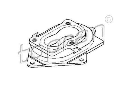 Подушка карбюратора Audi 80/100/Golf II/Passat 1.6/1.8 68-92 TOPRAN / HANS PRIES 100 960