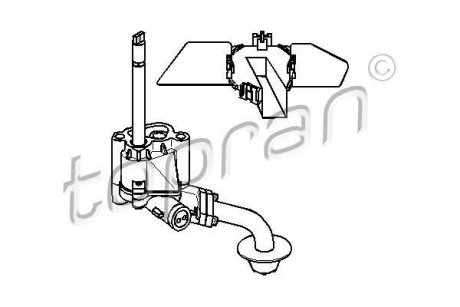 Помпа оливна TOPRAN / HANS PRIES 101443