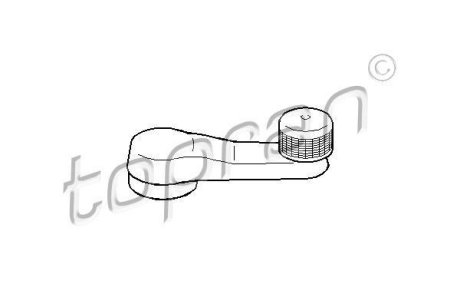 Ручка стеклоподъемника VW Polo/LT TOPRAN / HANS PRIES 103 101