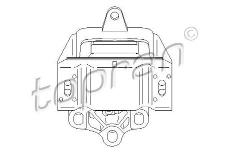Подушка двигателя TOPRAN / HANS PRIES 110760