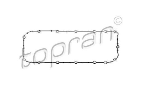 Прокладка масляного поддона TOPRAN / HANS PRIES 201322