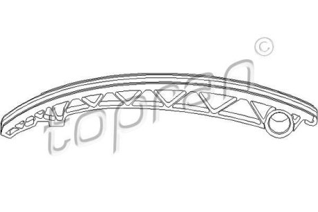 Планка успокоителя цепи ГРМ TOPRAN / HANS PRIES 205563