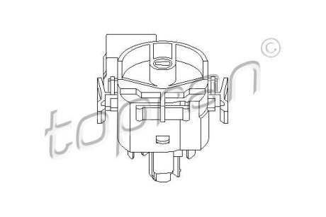 Контактная группа (6 контактов) Opel Astra G, Agila, Zafira A TOPRAN / HANS PRIES 205 656