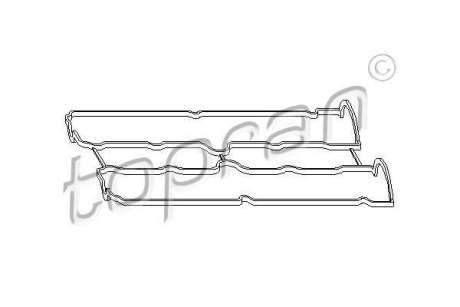 Прокладка клапанной крышки TOPRAN / HANS PRIES 206133