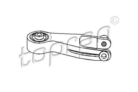 Подушка двигателя TOPRAN / HANS PRIES 206154