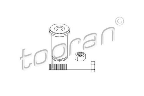 Ремкомплект, направляющий рычаг TOPRAN / HANS PRIES 400087