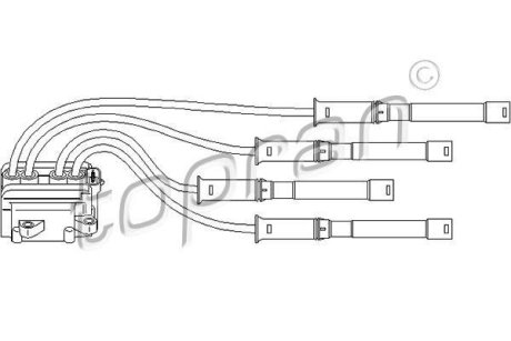Катушка зажигания TOPRAN / HANS PRIES 700471