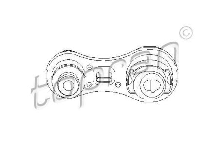 Подушка двигателя TOPRAN / HANS PRIES 700535