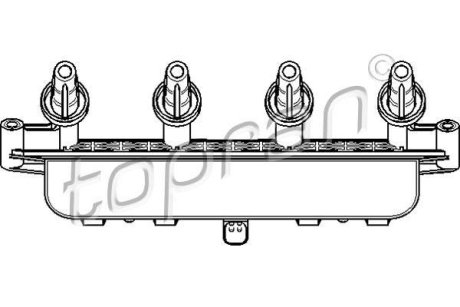 Катушка зажигания TOPRAN / HANS PRIES 701403