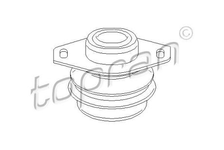 Подушка двигуна TOPRAN / HANS PRIES 720185 (фото 1)