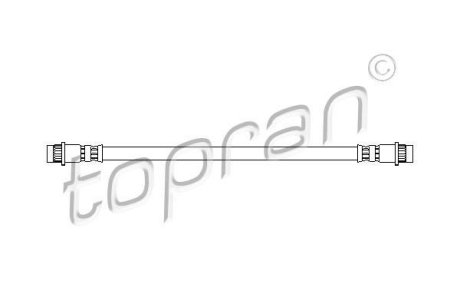 Тормозной шланг TOPRAN / HANS PRIES 720902