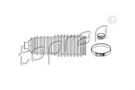Пыльник рулевого управления, к-т TOPRAN / HANS PRIES 722173