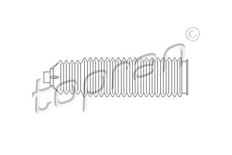 Пыльник, рулевое управление TOPRAN / HANS PRIES 722465