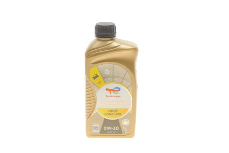 Масло моторное Quartz Ineo Long Life 0W30 (1 Liter) TOTAL 216246