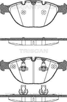 Колодки гальмівні передні TRISCAN 811011011