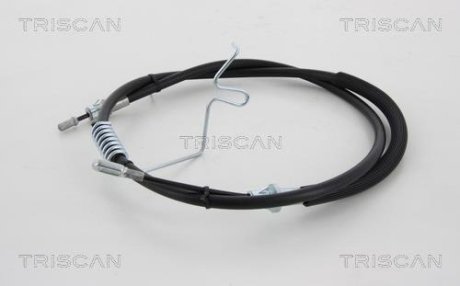 Трос ручного тормоза левый 1760mm Ford Transit 2.2D-3.2D 04.06- TRISCAN 8140161141