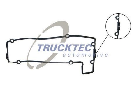 Прокладка клап. крышки (без регулятора) TRUCKTEC 02.10.011