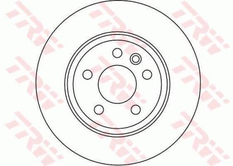 Гальмівний диск TRW DF4208