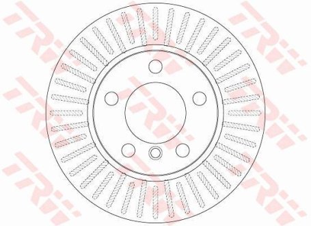 Гальмівний диск TRW DF6255