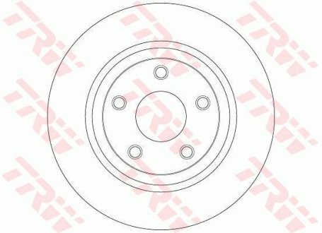 Гальмівний диск TRW DF6492
