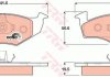 - Гальмівні колодки до дисків TRW GDB1218 (фото 1)
