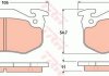 Колодки тормозные TRW GDB1305 (фото 1)