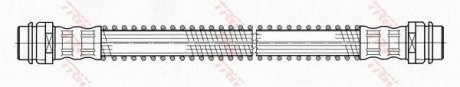 Тормозной шланг TRW PHD493