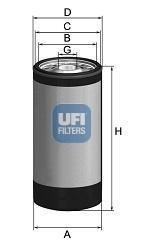 Фільтр масляний UFI 23.572.00