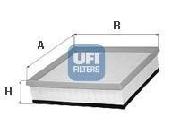 Воздушный фильтр UFI 30.183.00