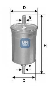 Паливний фільтр UFI 3184200