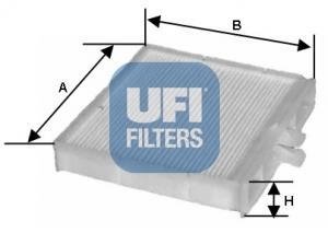 Фільтр салону (СПЕЦВИКУП) UFI 5310600