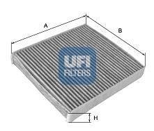 Фільтр салону вугільний UFI 5410100