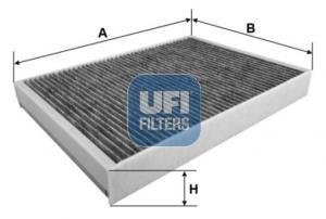 Фільтр салону вугільний UFI 54.293.00