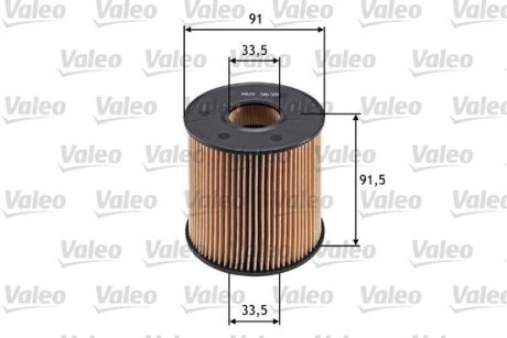 Фильтр масляный Valeo 586508