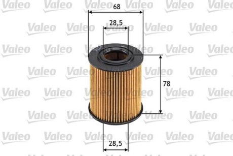 Фильтр масляный Valeo 586528