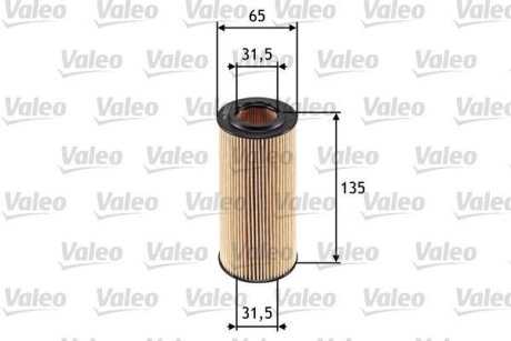 Фильтр масляный Valeo 586553