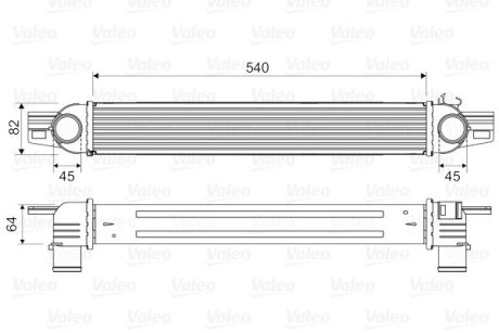 Интеркуллер Valeo 818545