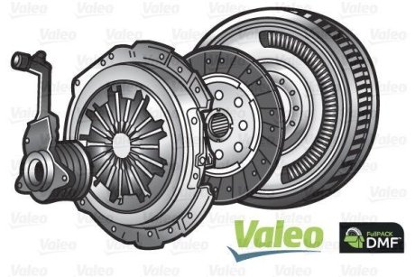 Комплект сцепления FULLPACK DMF (CSC) VAG 2.0 TDI 05.2003- Valeo 837342