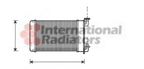 Радіатор пічки BMW 3 (E30) 82-92 Van Wezel 06006022