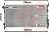 Радіатор охолодження TRANS CONN 18i/18TDCi 04- Van Wezel 18002411 (фото 2)