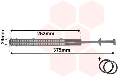 Осушувач VAG (вир-во) Van Wezel 3700D379