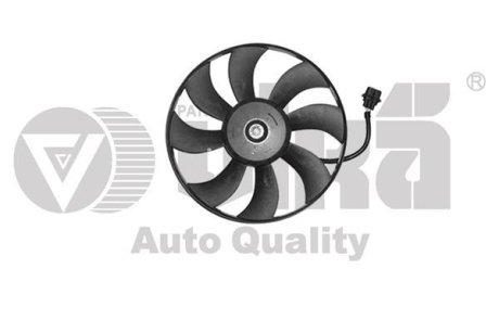 Вентилятор радіатора 250W Skoda Fabia (00-04,05-10), Roomster (06-10)/VW Polo (02-10)/Seat Ibiza (02-05,06-10) Vika 99590015801