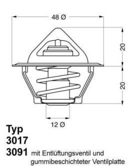 Термостат WAHLER 3017.87D2 (фото 1)