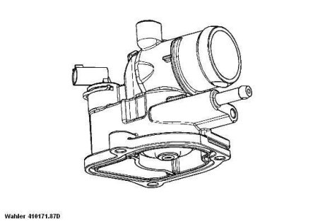 Термостат WAHLER 410171.87D