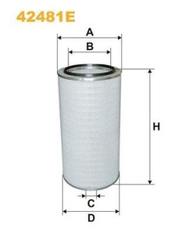 Фільтр повітряний WIX FILTERS 42481E