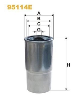 ФІЛЬТР ПАЛИВА WIX FILTERS 95114E