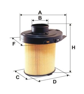 Фильтр воздуха WIX FILTERS WA6033 (фото 1)