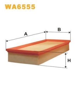 Фільтр повітряний WIX FILTERS WA6555